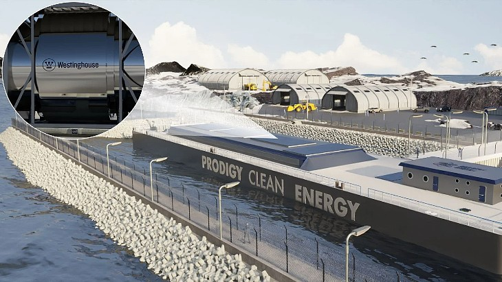 美加企业合作开发移动核电厂
